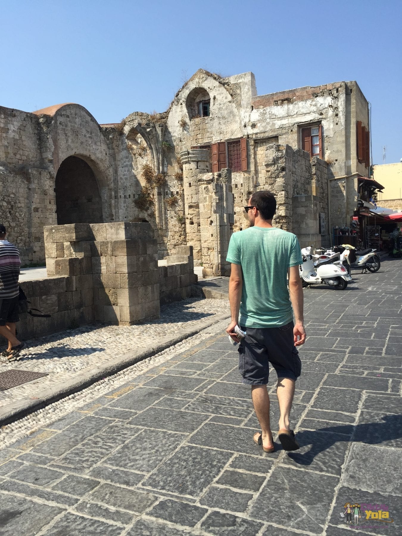 rodos antik şehir old city