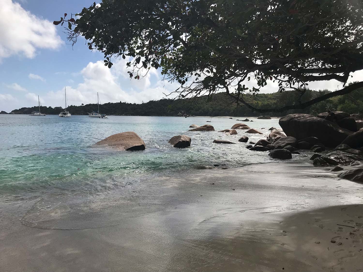 seyşeller praslin plaj