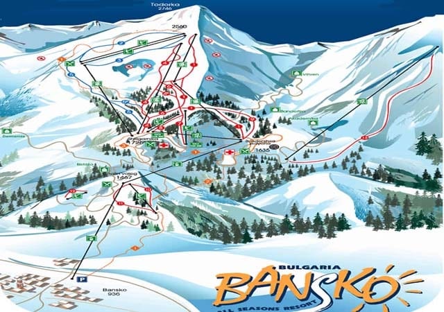 Bansko Pistleri