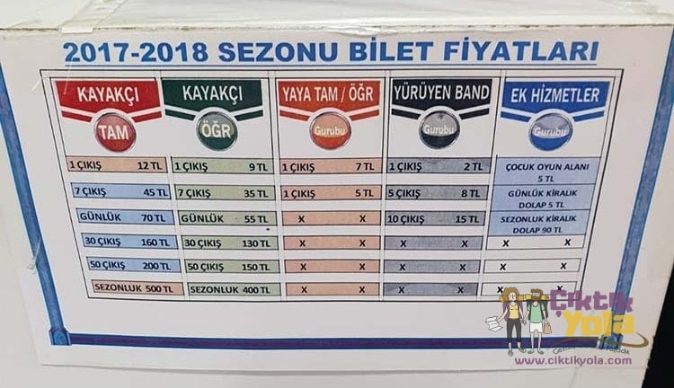 Erciyes Ski-Pass Fiyatları