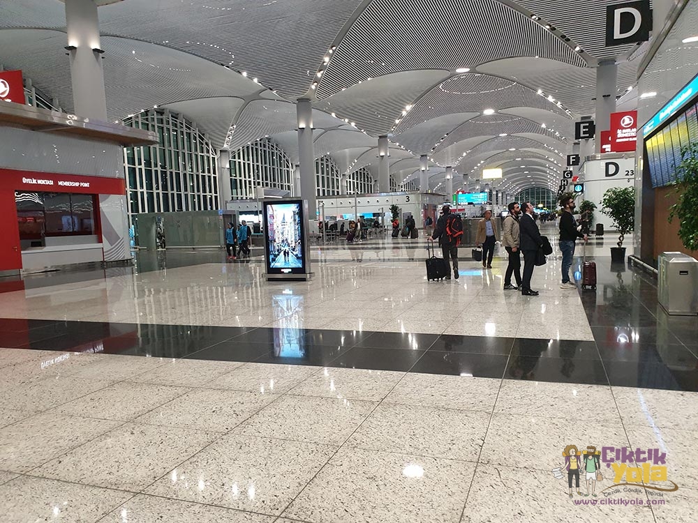 İstanbul Havalimanı İç Alan