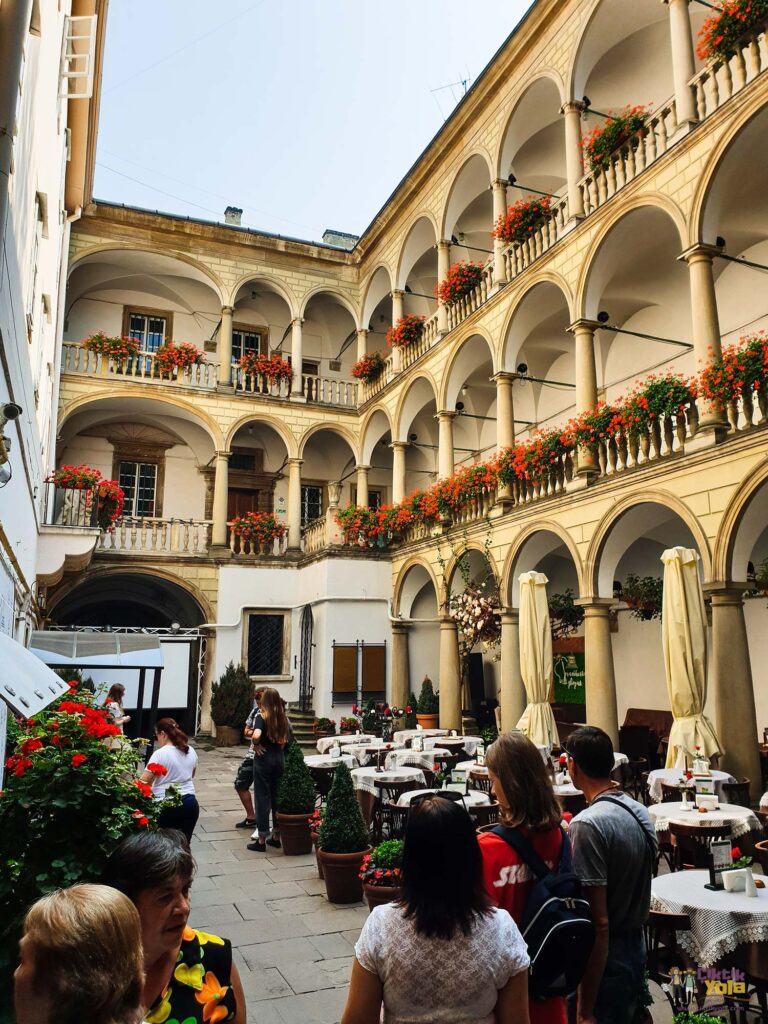 Lviv Italian Courtyard