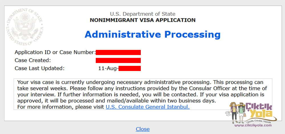 Administrative Processing