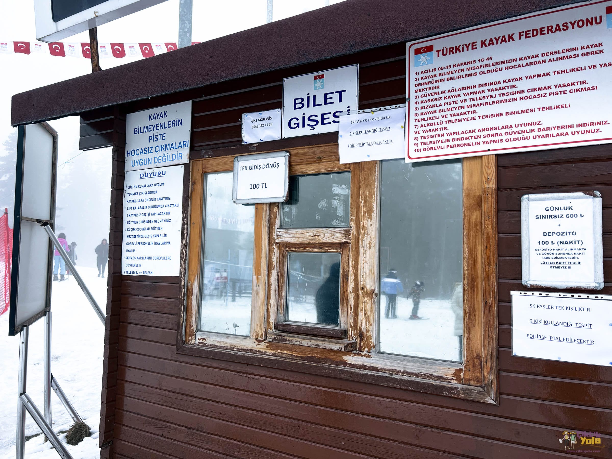 Ilgaz Kayak Merkezi Skipass Fiyatları